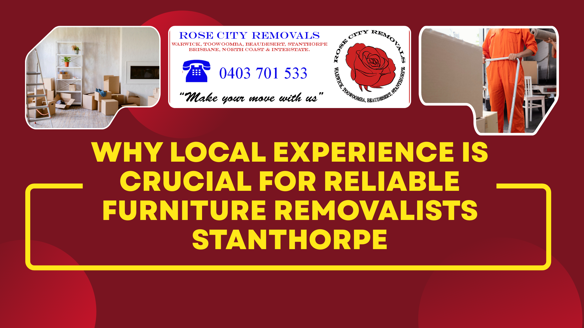 Furniture Removalists Stanthorpe - Rose City Removals