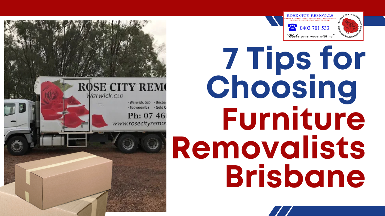 Furniture Removalists Brisbane – Rose City Removals