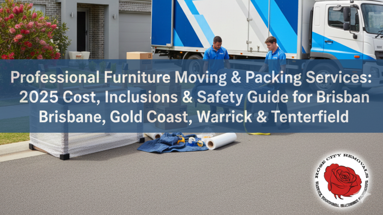 Professional Furniture Moving & Packing Services - Rose City Removals