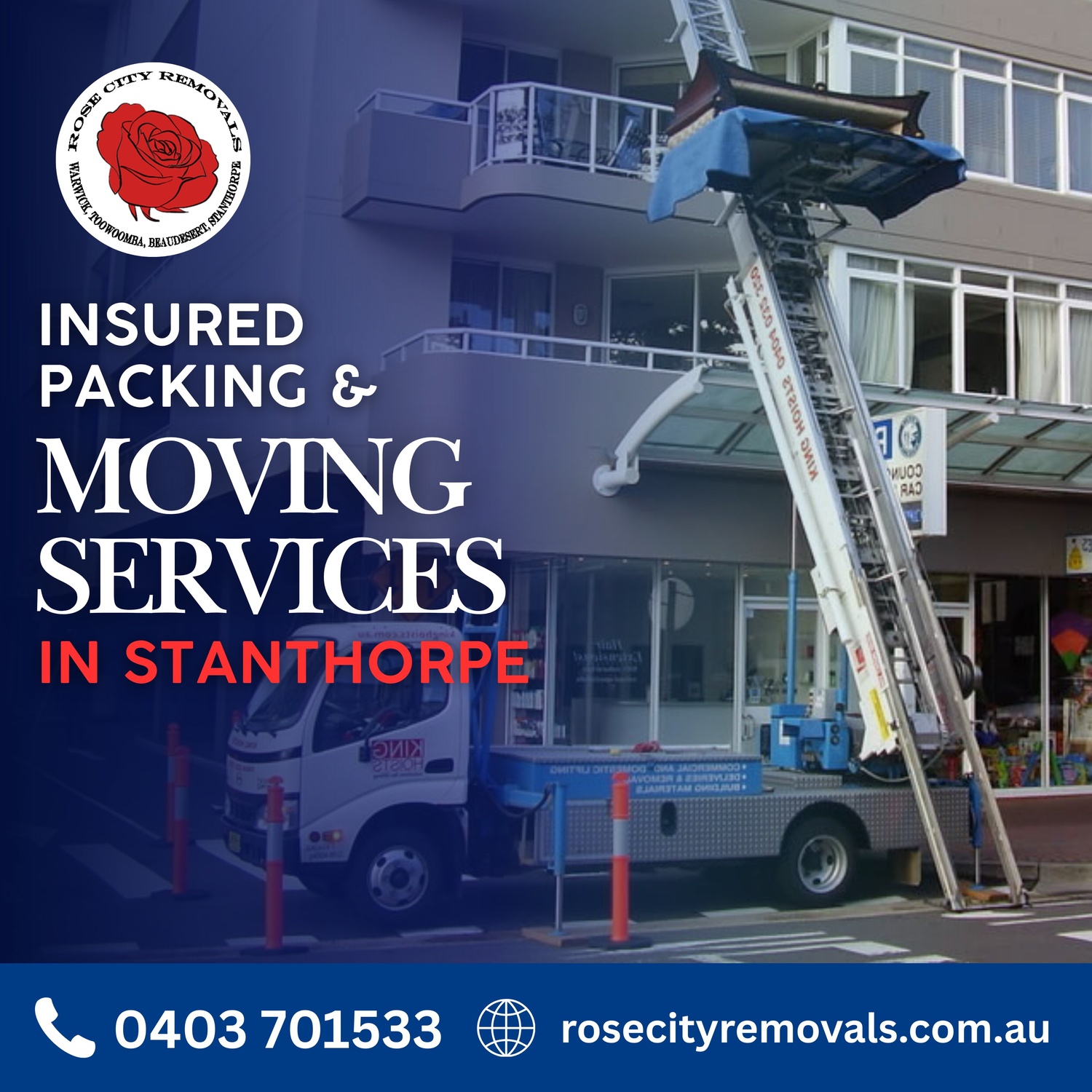Insured Packing Moving Services in Stanthorpe