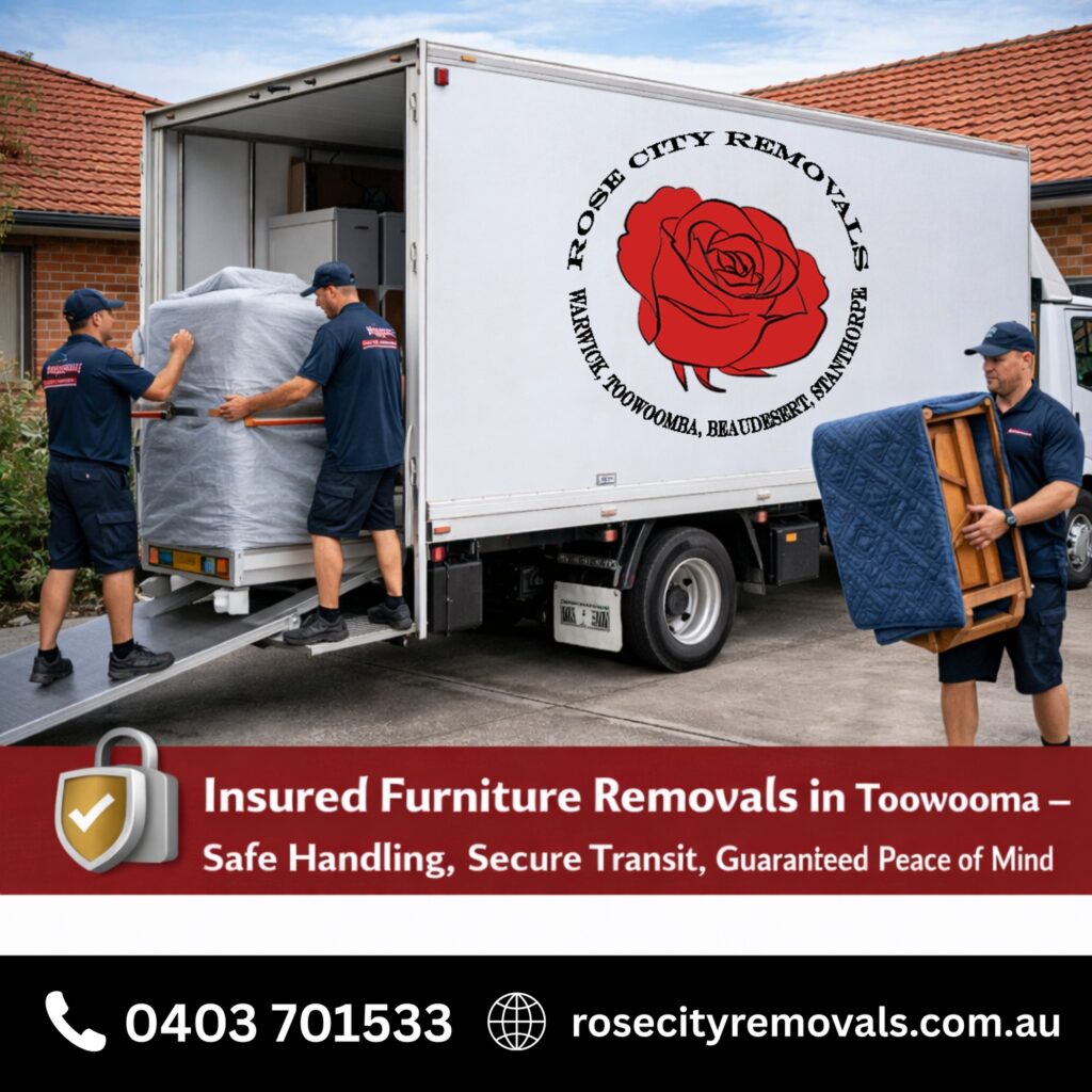 Insured Furniture Removals Toowoomba