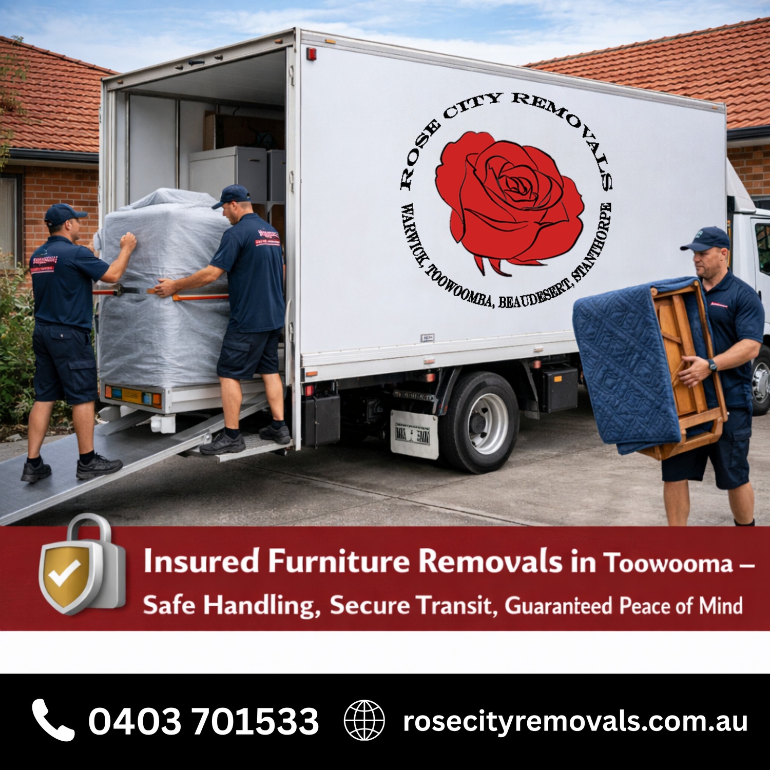 Insured Furniture Removals Toowoomba