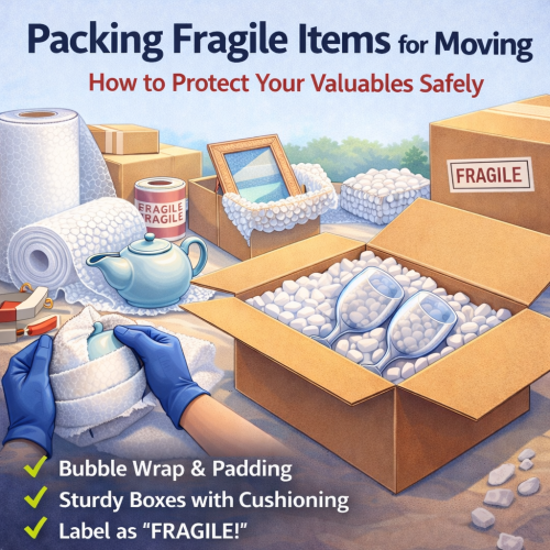 Packing Fragile Items for Moving – How to Protect Your Valuables Safely